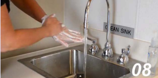 Hand washing video posted to YouTube (https://youtu.be/ CzJKfbE9Dko).