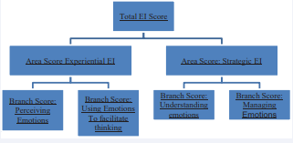 Score structure for the Mayer-Salovey-Caruso Emotional  Intelligence Test.