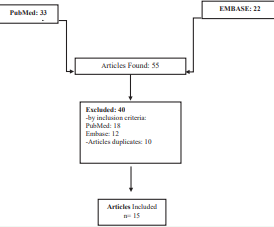  Studies included in the review.